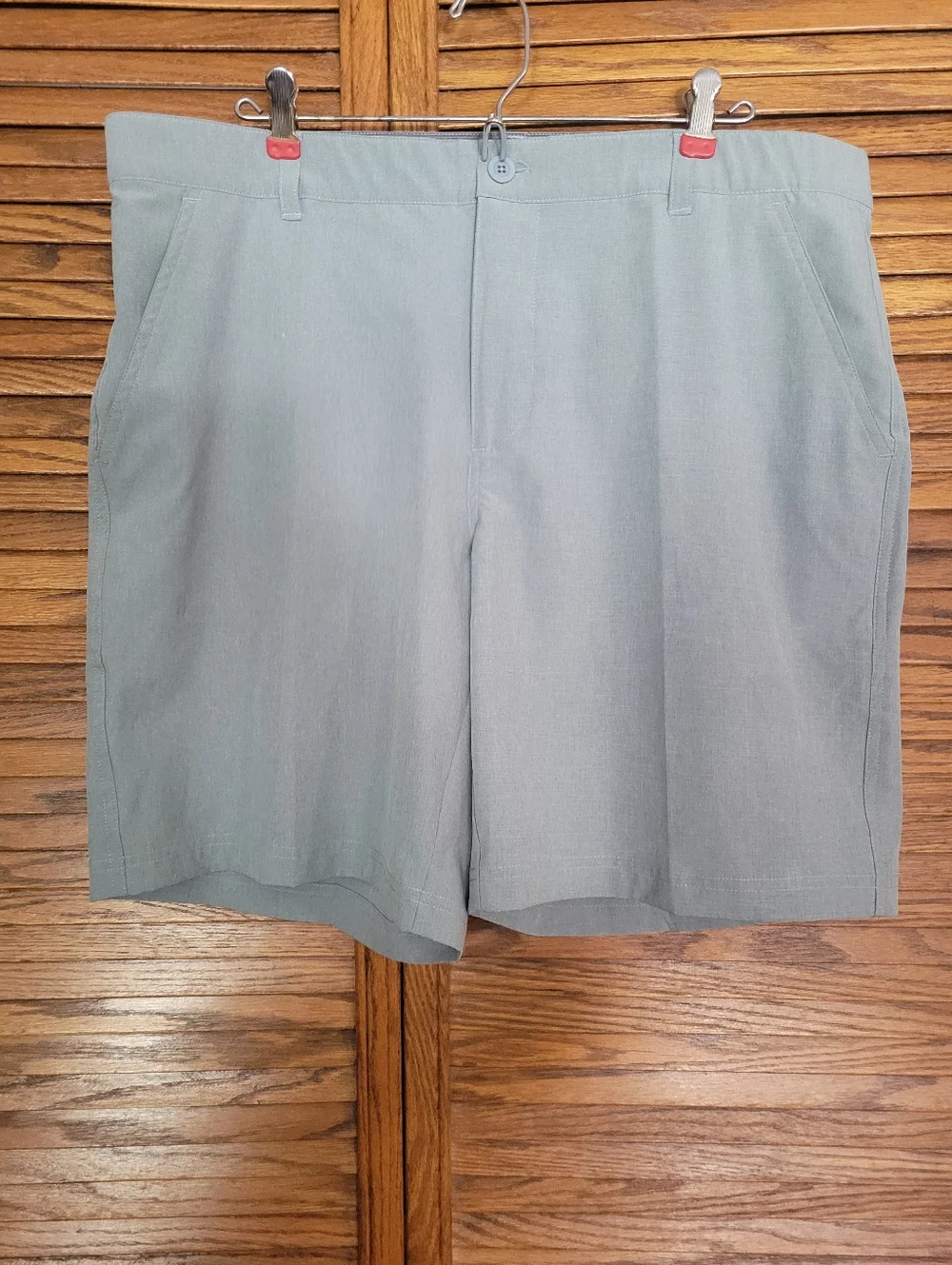 Swannies Co Mens Gray Golf Shorts Size 38